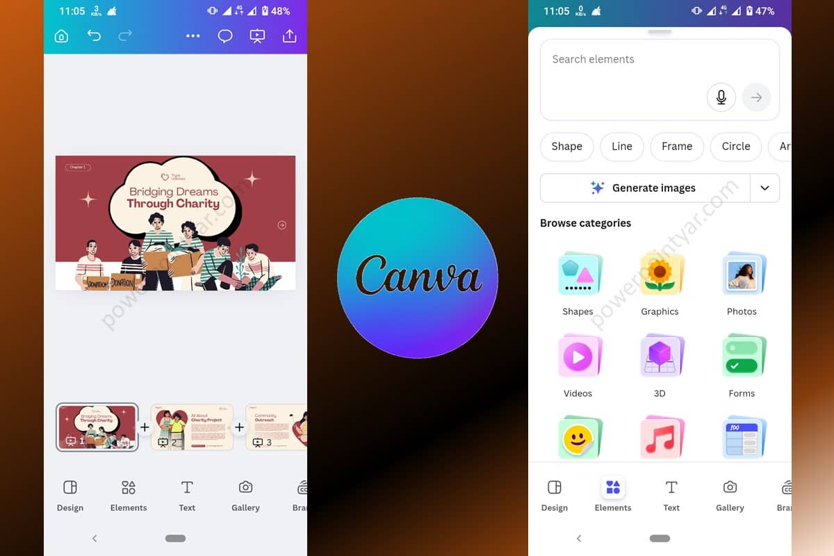 اپلیکیشن Canva